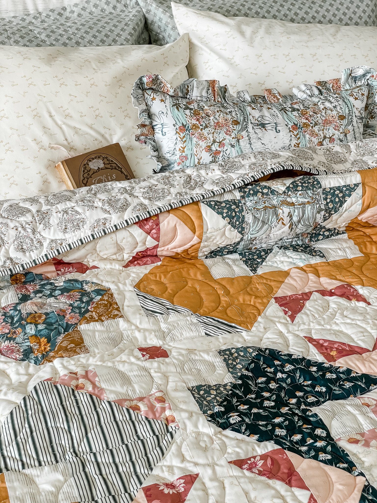 A New Look for the Castle Garden Quilt — Sharon Holland Designs
